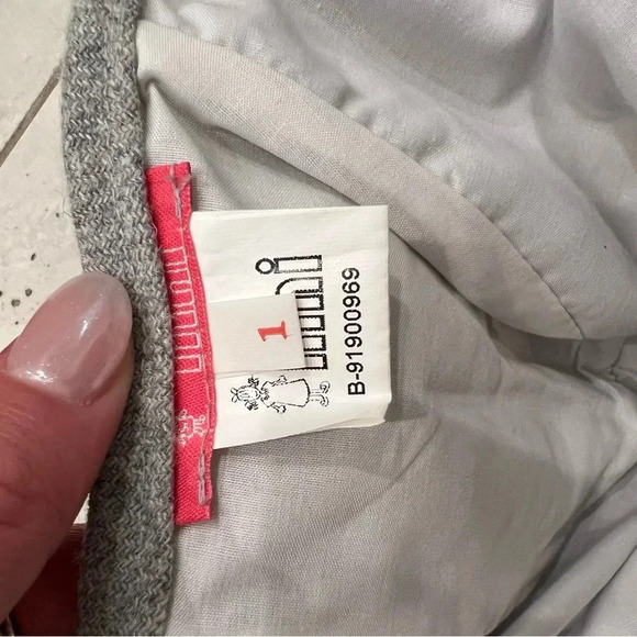 Baby Bonnet with Lavender RicRac - Picture 5 of 10